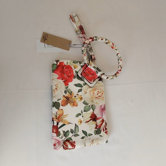 Calin Collection Floral Wristlet/Clutch - Picture 2 of 11